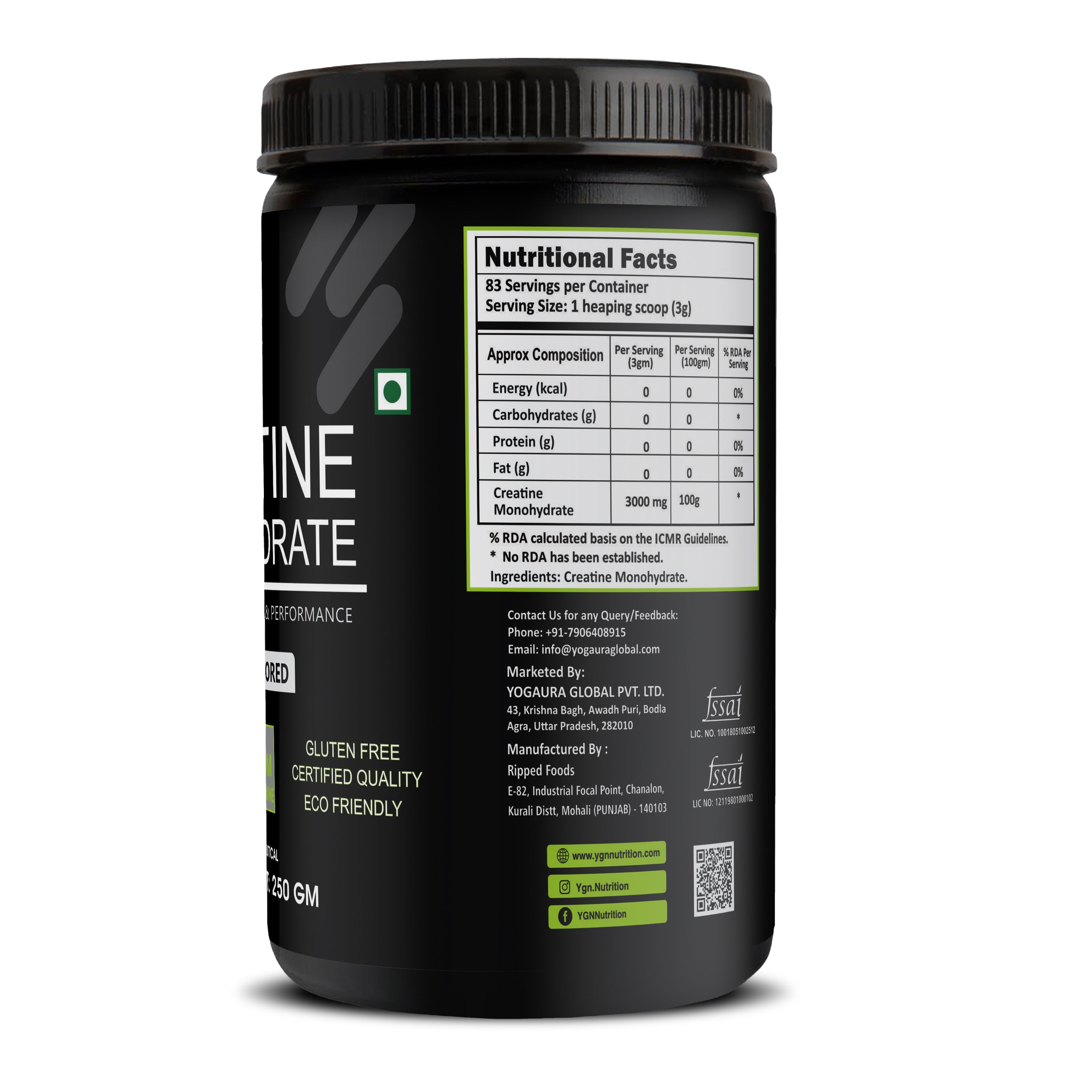 Creative Monohydrate | Boost Muscle Strength And Performance