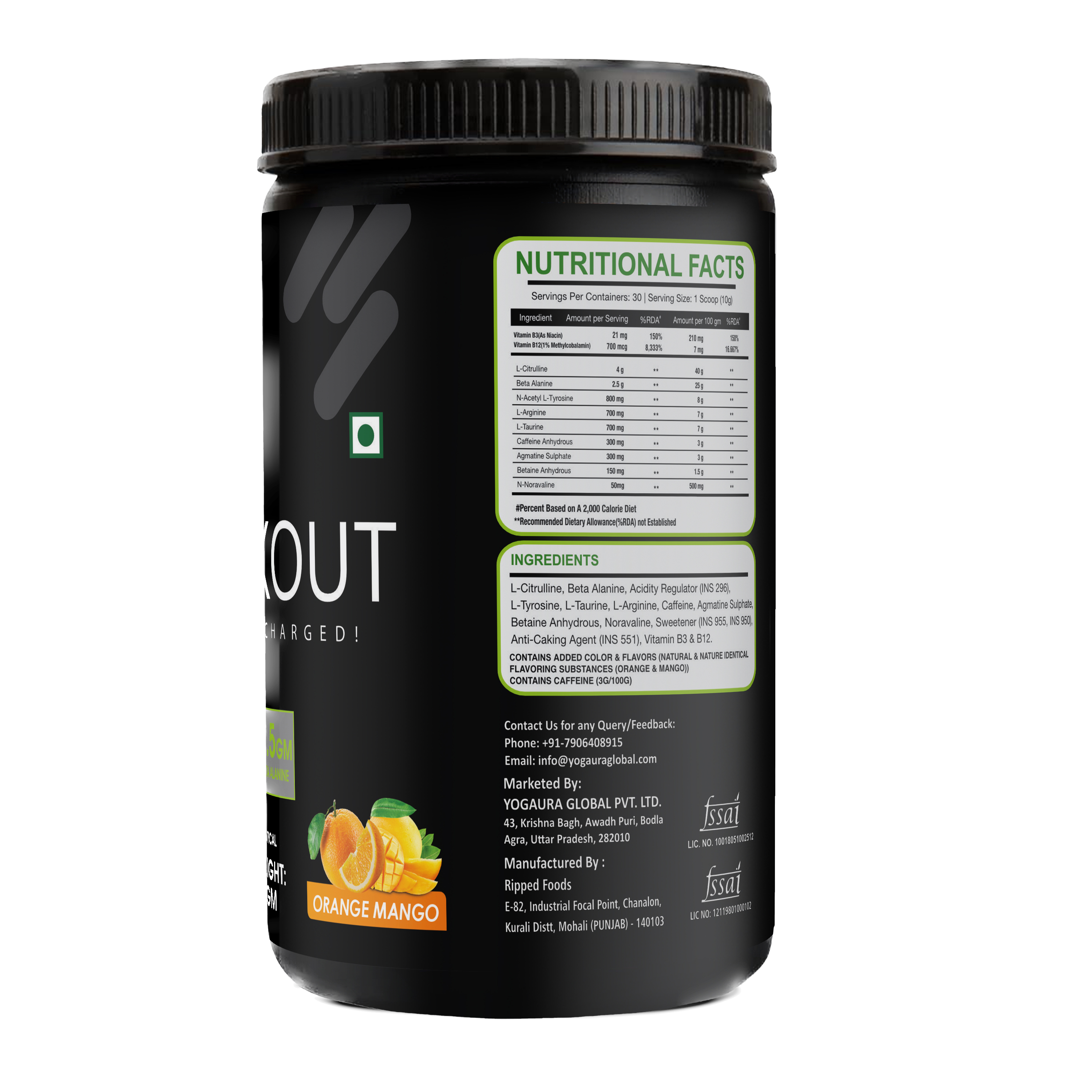 Pre Workout | Get Super Charged